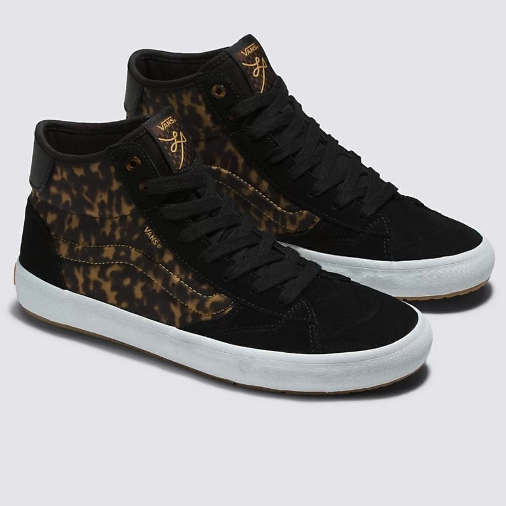 BRAND NEW VANS THE LIZZIE - TORTOISE DARK BROWN/BLACK -SKATE SHOES